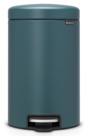 Atkritumu tvertne Brabantia NewIcon Mineral Reflective Blue, 12 l