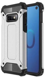 Hurtel Hybrid Armor Back Case For Samsung Galaxy S10e Silver