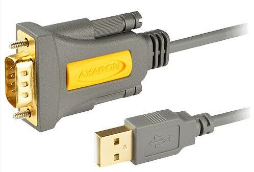 Adapter Axagon ADS-1PS USB 2.0, RS-232 male, 1.5 m