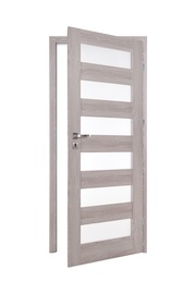 Siseukseleht siseruumid PerfectDoor ERIE 01, parempoolne, hall, 203.5 cm x 74.4 cm x 4 cm