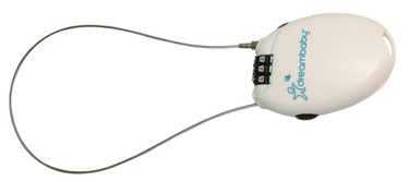 Блокатор дверей Dreambaby Cable Lock, пластик, белый