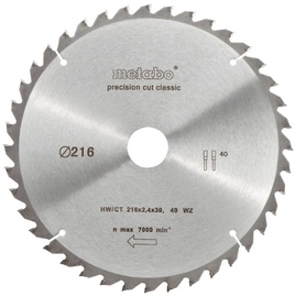 Пильный диск Metabo HW/​CT 216x2.4x30mm Circular Saw Blade