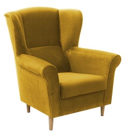 Fotelis Idzczak Meble Loft 1 Yellow, 88x80x105 cm