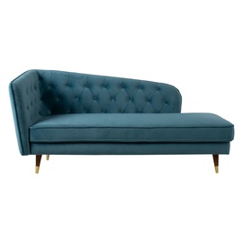 Kampinė sofa Home4you Bella Peppermint Green, 80 x 188 x 88 cm
