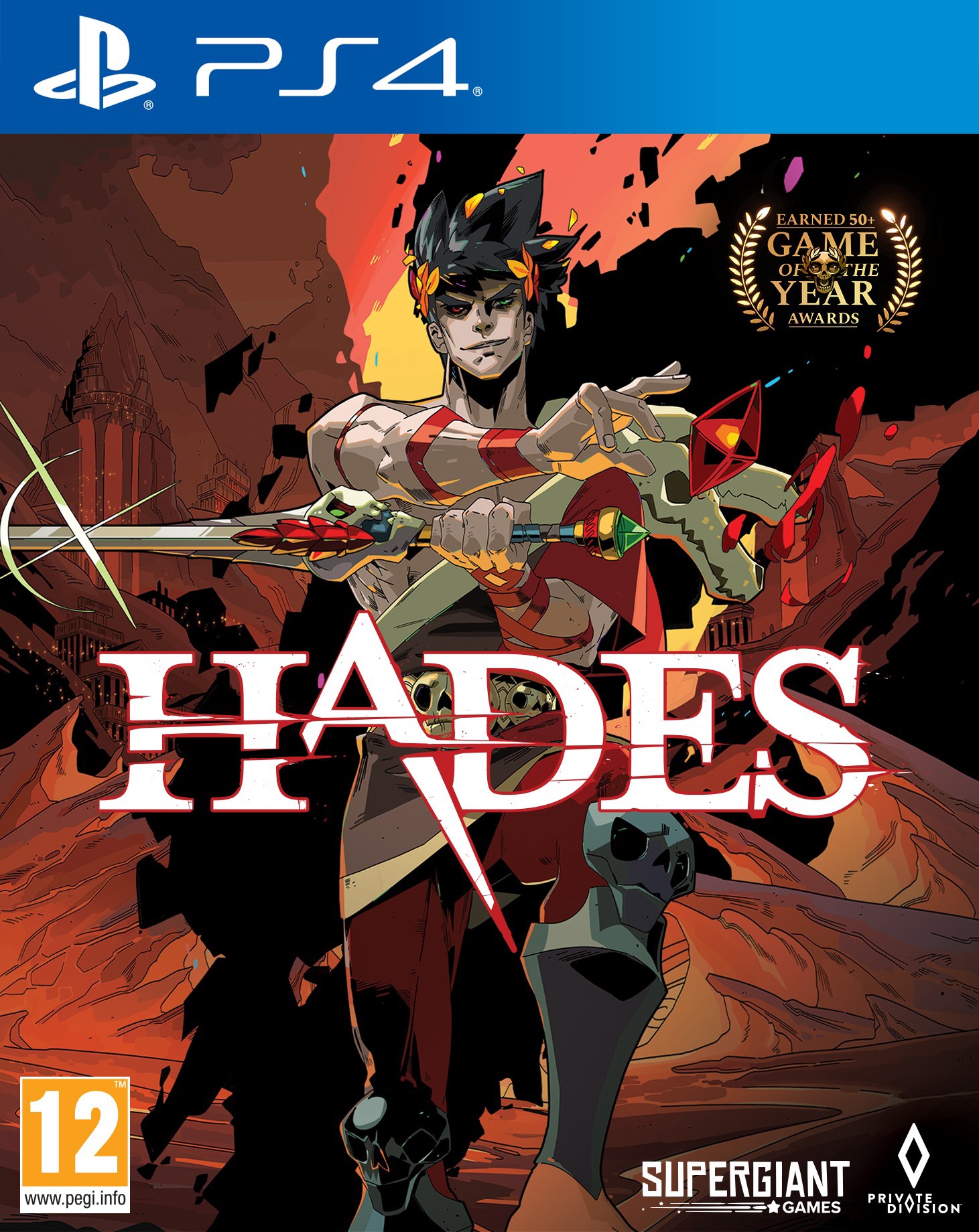 Игра для PlayStation 4 (PS4) Supergiant Games Hades - K-rauta