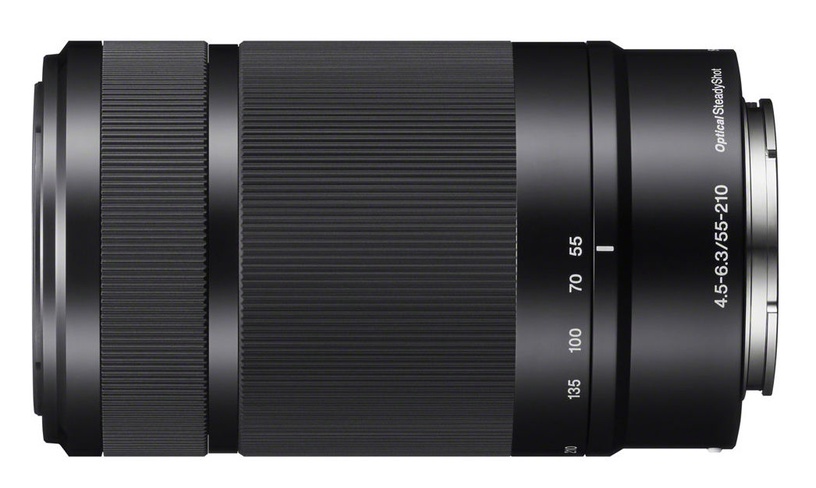 Objektyvas Sony E 55-210mm F4.5-6.3 OSS Black, 345 g