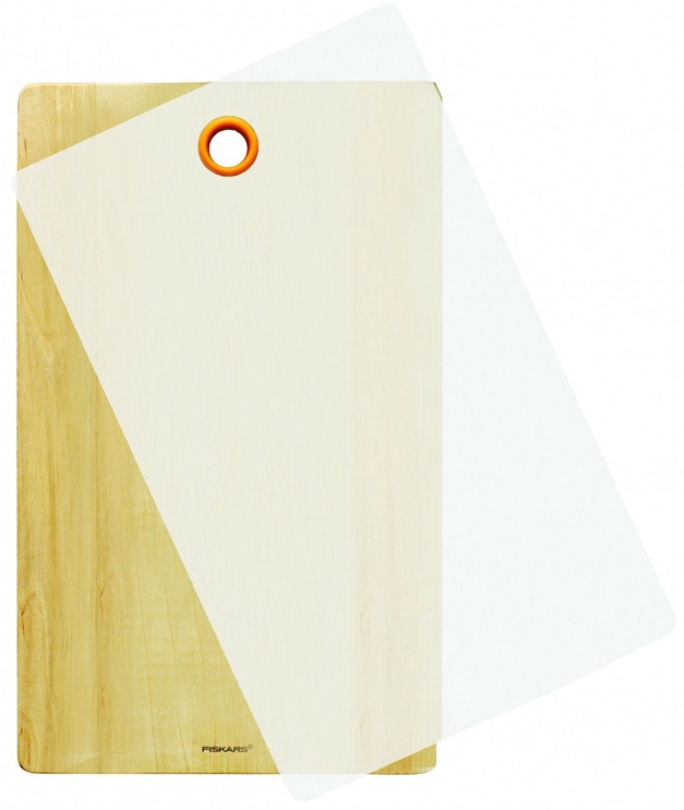 Lõikelaud Fiskars Functional Form Birchwood, pruun, 44 cm x 27 cm