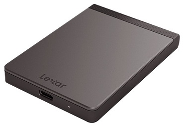 Cietais disks Lexar SL200, SSD, 512 GB, pelēka