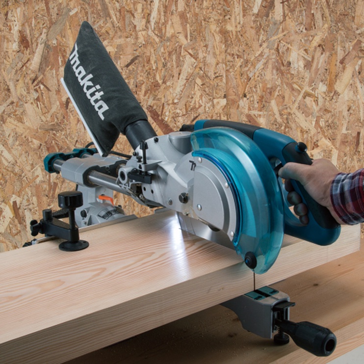 Koka zāģēšanas mašīna Makita LS0815FLN, 1400 W, 216 mm
