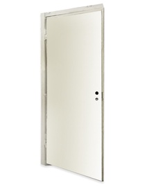 Полотно межкомнатной двери Viljandi Sile 21-8, универсальная, белый, 204 x 72.5 x 4 см
