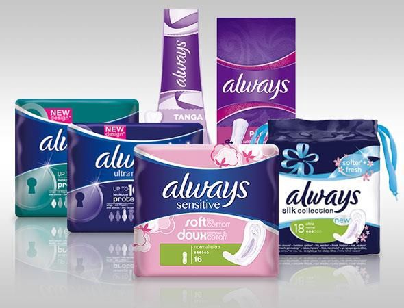 Гигиенические пакеты Always Sensitive, Normal Plus, 10 шт.