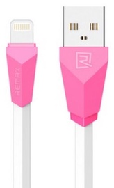 Remax Alien Super Flat Apple Lightning Cable White 1m