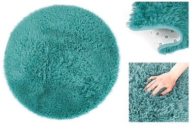 Коврик для ванной AmeliaHome Karvag RUG/AH Nonslip Carpet Blue R 200x200cm