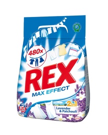 Skalbimo milteliai Rex Lavender & Patchouli 2 in 1, 1.4 kg
