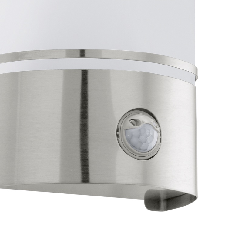 Светильник Eglo Cerno, 40Вт, E27, IP44, нержавеющей стали, 11 см x 19 см