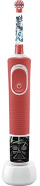 Электрическая зубная щетка Braun D100.413.2K, красный