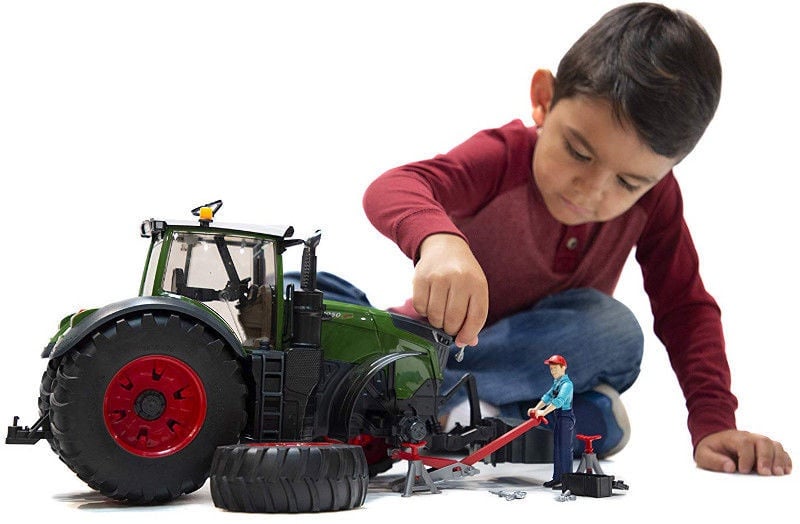 Žaislinė sunkioji technika Bruder Fendt X 1000 Tractor 04041, įvairių spalvų