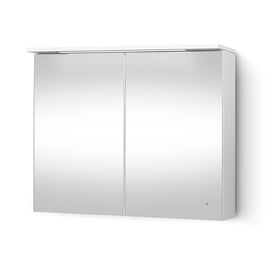 Шкаф для ванной Riva Essence, белый, 20 см x 89 см x 69.6 см