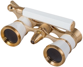 Levenhuk Broadway 325N Opera Glasses White Lorgnette