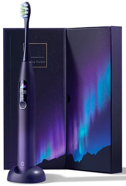Электрическая зубная щетка Xiaomi Oclean X Pro, фиолетовый