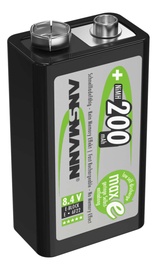 Uzlādējamais elements Ansmann MaxE Rechargeable Battery 9V/6F22 200mAh