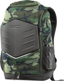 Mugursoma Trust GXT 1255 Outlaw 15.6", zaļa, 15.6"