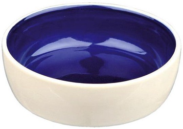 Trixie Cat Ceramic Bowl Blue 12cm
