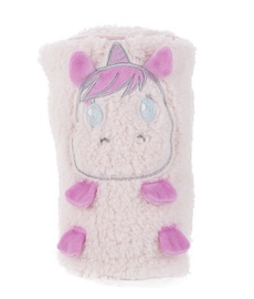Плед CuddleCo Comfi-Snuggle Sparkles The Unico, розовый, 60 см x 90 см