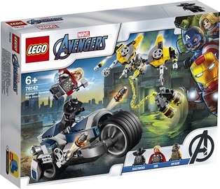 Konstruktor LEGO Super Heroes Tasujate rünnak kiirrattal 76142, 226 tk