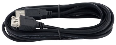 4World Cable Extension USB Male/Female 3m Black