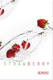 Herlitz Hardback Notebook A5 Fresh Fruit Strawberry