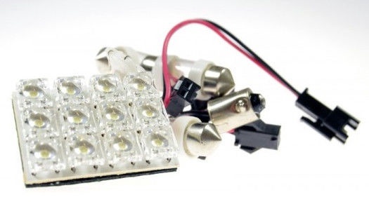 Автомобильная лампочка Bottari, LED, белый, 12 В