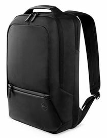 Mugursoma Dell Premier Slim Backpack 15, melna, 15"