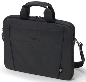 Klēpjdatoru soma Dicota Slim Eco Base, melna, 13-14.1"