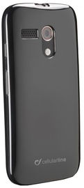 Cellular Line Shocking Back Case Motorola Moto G Black
