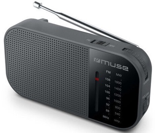 Nešiojamas radijo imtuvas Muse M-025 R, juoda