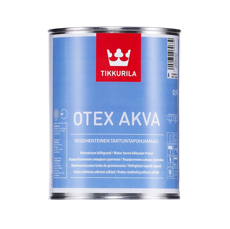 Грунт Tikkurila Otex, прозрачная, 0.9 л