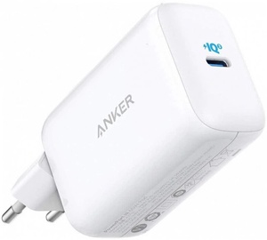 Адаптер Anker PowerPort III, USB Type C/Europlug, белый, 65 Вт