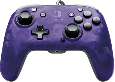 Игровой контроллер PDP Faceoff Deluxe+ Camo Purple