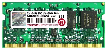Transcend JetRam 1GB 667MHz DDR2 SO-DIMM CL5 JM667QSU-1G