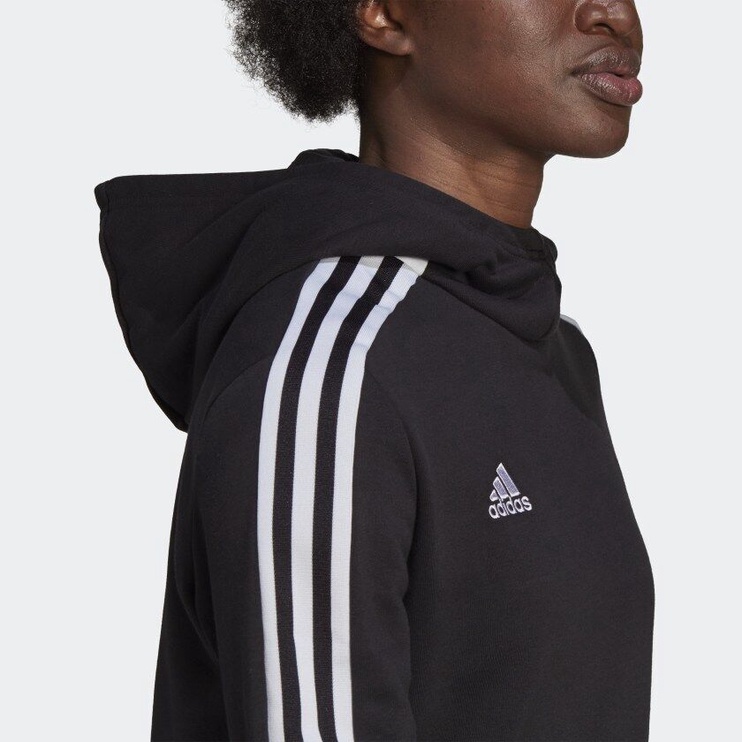 Джемпер, женские Adidas, черный, XS