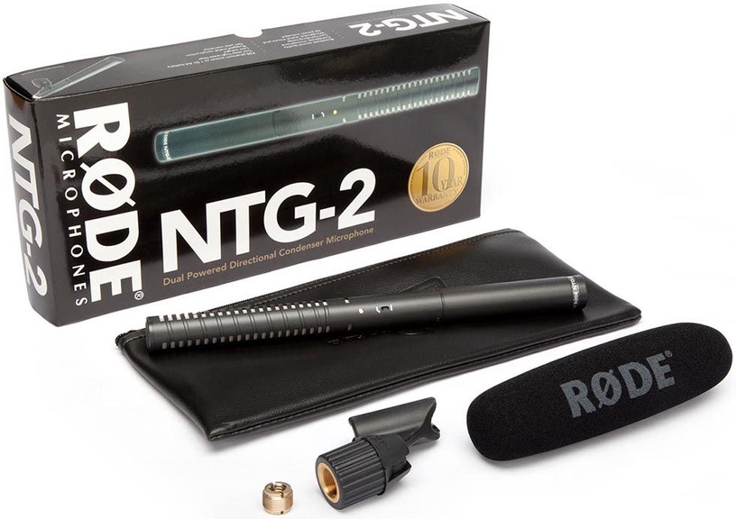 Mikrofon Røde NTG-2, 28 cm