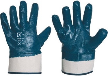 Рабочие перчатки Artmas, хлопок, синий, 10