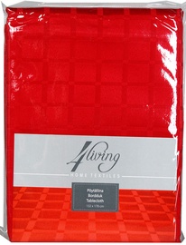 4Living Tablecloth 132x178cm Red