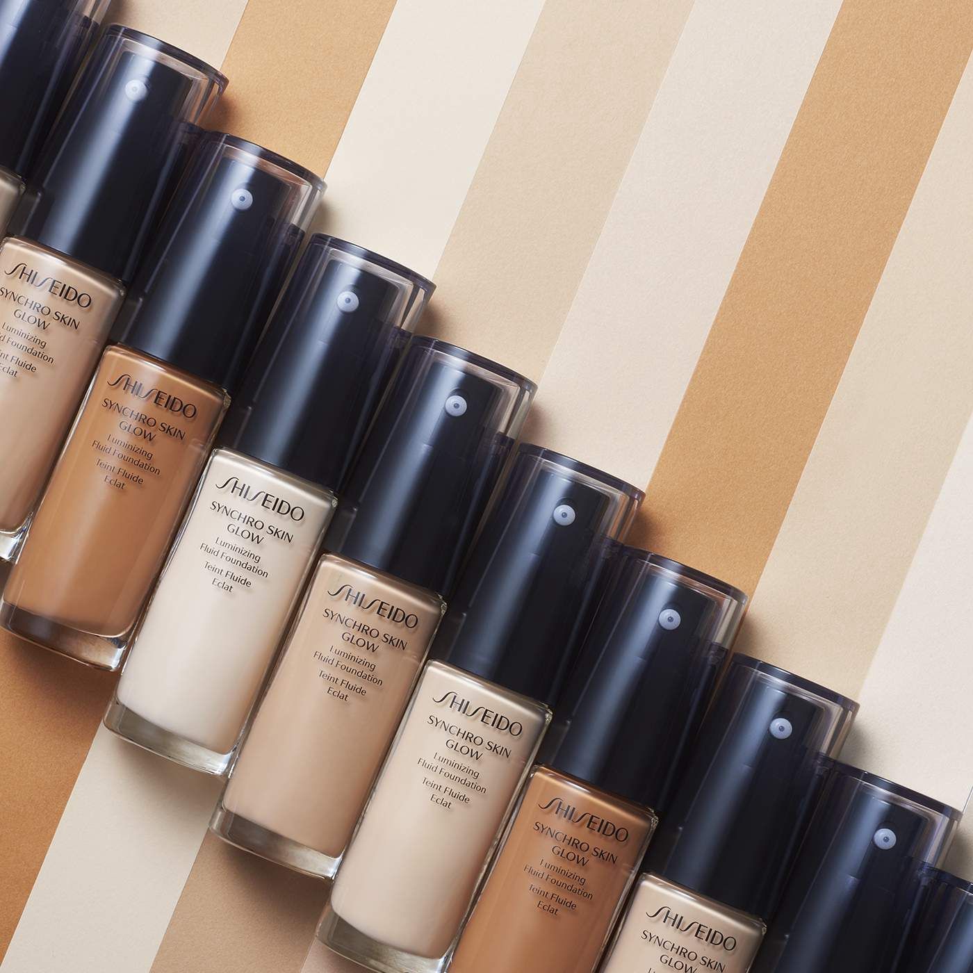 synchro skin glow foundation shiseido