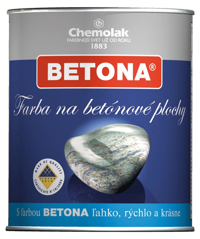 Betoonivärv Chemolak Betona, hall, 2.5 l