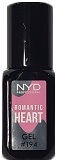 Лак для ногтей NYD Professional Romantic Heart Gel 10g 194