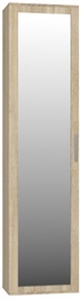 Top E Shop Duo Wardrobe With Mirror Sonoma Oak
