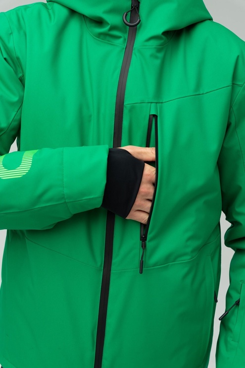 Žieminė striukė, vyrams Audimas, žalia, XL