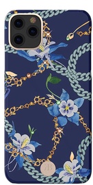 Kingxbar Luxury Series Back Case With Swarovski For Apple iPhone 11 Pro Max Blue
